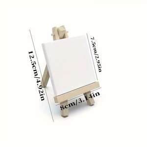 Set de Caballetes de Lona de Algodón Tejida Ecológica para Artistas, 30 Piezas (15 Caballetes, 15 Tableros), Suministros Profesionales para Pintura al Óleo y Acrílica - Product Image 2