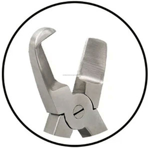 Pinzas de sujeción de placas óseas quirúrgicas WORLD PRECISION SURGICAL, de acero inoxidable, manuales, instrumento de corte torácico ortopédico, CE - Product Image 3