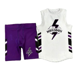 Conjunto de Pantalones Cortos y Camiseta de Baloncesto de Malla Premium de Alta Resistencia para Competición - Product Image 1