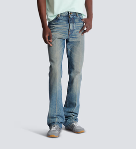 Nuevos Jeans de Moda para Hombre, Estilo Campana, Lavado Vintage, Jeans de Alta Calidad - Product Image 1