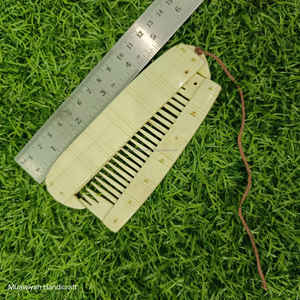 หวีผมรูปกระดูกควายแกะสลักมือหวีแต่งตามขนาดและดีไซน์ที่หรูหรา - Product Image 4