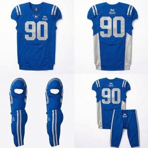 Conjunto de Uniforme de Fútbol Americano Híbrido Elite, Combinación de Malla y Spandex, Sublimación de Alta Definición, Equipación Deportiva para Equipos de Fútbol - Product Image 6