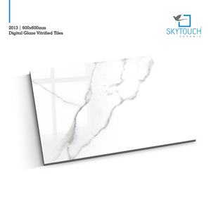 Azulejos de pared esmaltados blancos de alta calidad, hermoso diseño, tamaño 600x1200, estilo clásico, dormitorio, Villa, baño, mosaico Exterior - Product Image 2