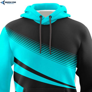Athletic Sports Hoodie Quick Dry Running Gym Sweatshirt Custom Design Available - Product Image 5
