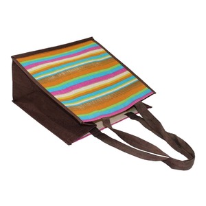 Indian Manufacture Custom Logo Geometric Jute Tote <b>Bag</b> Promotional <b>Bag</b> for Corporate <b>Gift</b> Distribution Use Available for Sale - Product Image 3