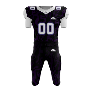 Wholesale Sublimated American Football Jersey with Padded Football Pants Tackle Twill Logo American Football Uniform Set - Product Image 3