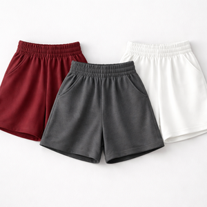 Shorts Holgados de Cintura Alta Personalizados al por Mayor para Mujer - Calidad Premium, Fabricante Directo de Fábrica OEM - Product Image 5