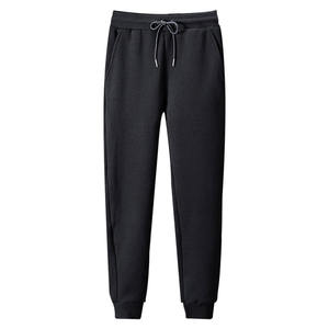 Conjunto deportivo de sudadera con capucha y pantalones de chándal, forrados con forro polar cálido, conjunto a juego, cómodo para el gimnasio y entrenamiento en invierno. - Product Image 4