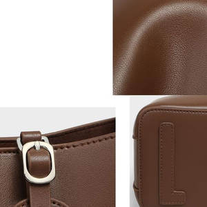 Bolso de Hombro de Cuero Genuino para Mujer, Impermeable, Duradero, con Cierre, Precio Bajo, Venta al Por Mayor, Último Diseño, para Uso en Exteriores - Product Image 3