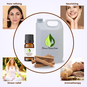 Hydrolat de Bois de Santal Bio Liquide Jaune 100% Pur Certifié GMP Santalum Album à Base de Bois OEM/ODM Vente en Gros - Product Image 2