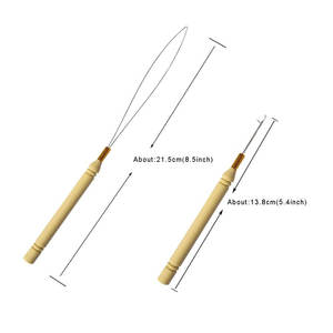 Kit Premium d'Installation et d'Entretien d'Extensions Capillaires : Pince à Micro-Anneaux, Outil de Sertissage Micro-Beads, Pince à Couper les Liens, Pinces à Cheveux - Product Image 2