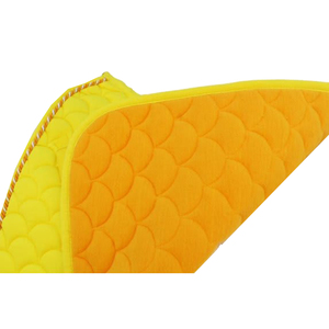 Tapis de selle de dressage pour chevaux sur mesure, de haute qualité, couleurs personnalisées, vente en gros, jaune, tapis de selle polyvalent - Product Image 2