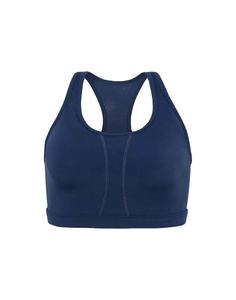 Custom Logo Front Lightweight Elastic Womens High Support Sport <b>Bra</b> for Yoga Fitness - Product Image 1