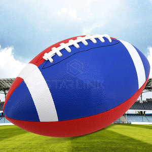 Durable PU Leather Rugby <b>Ball</b> Professional Match Anti Slip Grip Training Rugby <b>Ball</b> Made In Pakistan - Product Image 6