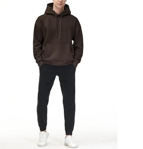 Nueva Colección Sudadera con Capucha para Hombre, 100% Algodón, Forrada, Manga Larga, Cuello Caído, Color Sólido, Cómoda, Tallas Grandes, Personalizable - Product Image 5