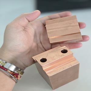 Custom Cnc Milling <b>Machining</b> Service Cnc <b>Machining</b> <b>Parts</b> Brass <b>Part</b> Terminal Block Electrical Machine Accessory Heat Sink <b>Parts</b> - Product Image 3