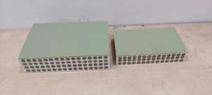 Boîtes à bijoux élégantes en résine et MDF avec dessus en résine transparente et cadre en bois classique pour une présentation de bijoux haut de gamme - Product Image 3