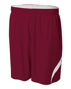 Shorts de basketball décontractés et respirants à séchage rapide avec cordon de serrage par sublimation – Vêtements de basketball OEM - Product Image 3