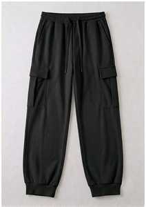 Premium French Terry <b>Cargo</b> <b>Joggers</b> With Multiple Utility Pockets Soft Comfortable Casual Streetwear Available In Bulk Quantity - Product Image 5