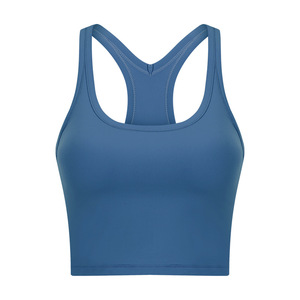 Top Deportivo Corto sin Mangas para Mujer, Venta al Por Mayor, Ropa Deportiva para Gimnasio, Yoga y Fitness - Product Image 1