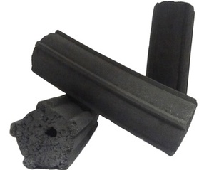 Briquettes de charbon de coco, charbon noir de coque de noix de coco/BBQ/charbon, divers motifs - bâtonnets hexagonaux - Product Image 2