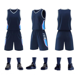 Ensemble de maillots de basket-ball personnalisés pour hommes et femmes uniformes de gros grande taille respirants - Product Image 1