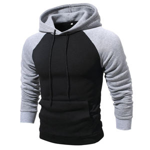 Sweat à capuche zippé en molleton épais de haute qualité, double fermeture éclair, sans cordon de serrage, coupe classique pour homme, hiver, uni, brodé, 100% biologique - Product Image 1