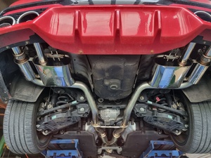 Système d'échappement Cat-Back adaptable pour KIA Stinger 2.5T (année 2018~) / Échappement de performance Cat-Back MAINTEC V4 - Product Image 2