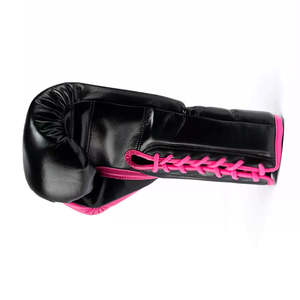 Guantes de Boxeo LaceUp, Nueva Llegada, Guantes de Boxeo de Cuero con Logotipo Personalizado, Guantes de Boxeo Profesionales para Entrenamiento de MMA - Product Image 2
