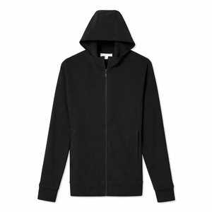 Sudadera con capucha unisex con cremallera |   Sudadera de Manga Larga de Color Sólido para Otoño |   Con capucha informal |   Venta al por Mayor OEM Personalizada al por Mayor - Product Image 3