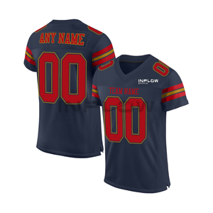 Maillot de football américain rétro personnalisé 2023-2024, maillots de rugby vierges pour jeunes, maillot de football américain - Product Image 5