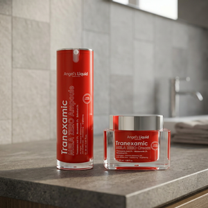 Crème Ampoule Éclaircissante Coréenne Liquide Angels avec Acide Tranexamique, Niacinamide et Arbutine pour le Soin des Taches Brunes - Product Image 2