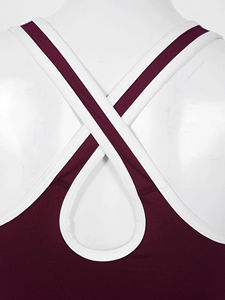 Vestido de tenis sin espalda para mujer, falda deportiva con tirantes cruzados, vestido de yoga y fitness de 1 pieza con pantalones cortos, novedad 2026 - Product Image 6