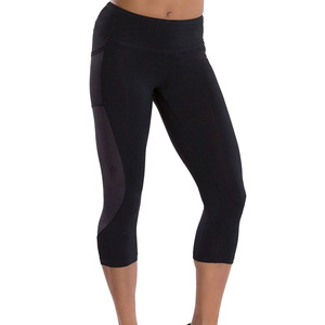 Leggings de yoga pour femmes, design personnalisé, spandex/polyester, extensibles dans quatre directions, antibactériens, avec cordon de serrage, pour l'entraînement - Product Image 6