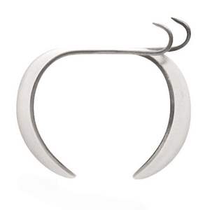 Millard Thimbel 18mm Gancho Simple Derecho – Instrumento de Cirugía Plástica de Precisión para Procedimientos Cosméticos, Faciales y Reconstructivos - Product Image 3