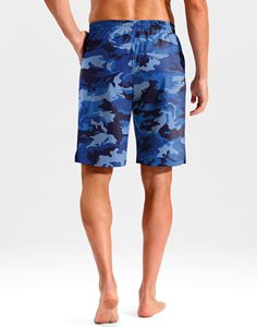 Premium Summer Beachwear Board Shorts <b>Mens</b> Quick Dry Swim <b>Trunks</b> Breathable Lightweight Polyester Shorts with Elastic Drawstring - Product Image 2
