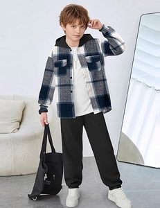 Léger mais chaud, parfait pour l'école, les jeux, les voyages, les tenues décontractées, coutures de qualité supérieure, tissu de qualité, long. - Product Image 2