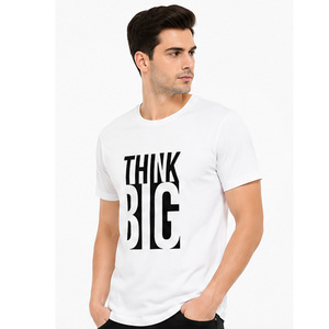 T-shirt en coton personnalisé pour hommes, t-shirt décontracté uni à manches courtes de qualité supérieure, usine de vêtements OEM ODM, t-shirt en coton pour hommes à manches courtes - Product Image 5