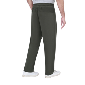 <b>Mens</b> Fleece Sweatpants <b>Elastic</b> Drawstring Waist Straight Leg Jogger Pants Casual Winter Lounge Gym Training Pocket <b>Trousers</b> - Product Image 2