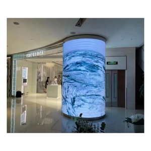 Módulo <span class=keywords><strong>LED</strong></span> P3 de 240x120mm, pantalla de visualización <span class=keywords><strong>LED</strong></span> Flexible y grande personalizada, para uso cilíndrico - Product Image 4