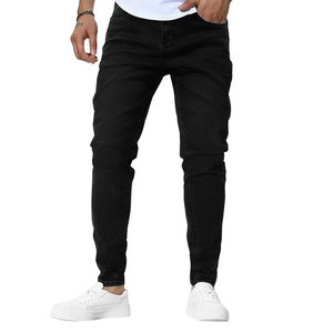 High Waist Straight Lightweight Casual <b>Button</b> <b>Fly</b> Outdoor Use Best Men <b>Jeans</b> Pant Private Label in Good Quality - Product Image 1