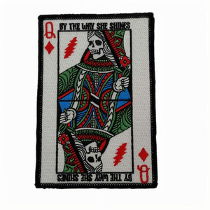 OEM Embroidery Patch Custom <b>Micro</b> Detail Embroidery Logo Patch for Hats Jackets Bags Durable Manufacturing Supply - Product Image 3