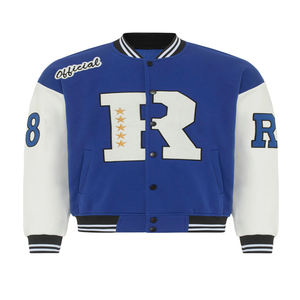 Chaquetas de Béisbol Deportivas de Lana de Alta Calidad Personalizadas, Chaqueta Varsity para Hombre con Parches Bordados en Chenilla - Product Image 1