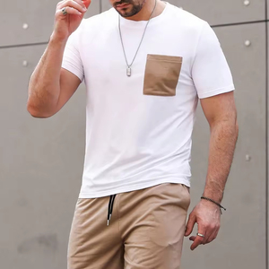 Nouvelle Collection 2026 – Ensemble d'été personnalisé respirant pour homme : T-shirt à manches courtes et short tendance, style décontracté urbain - Product Image 3