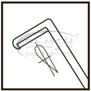 Nagahara Phaco Chopper, Instrumento de Disección de Núcleo para Cirugía de Cataratas, de Titanio, Oftálmico, Izquierdo, con Certificación CE ISO, de Blush Surgical - Product Image 5