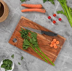 Tabla de Cortar de Madera Natural de Alta Calidad para Preparación de Alimentos en la Cocina - Product Image 5