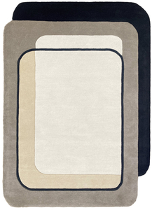 Rugfine Modern Minimalist Striped Hand Tufted Wool Luxury Designer Rug Customizable Pet Friendly Fire Resistant Non-Slip for - Product Image 3