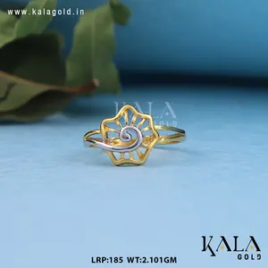 Bague élégante religieuse à bande lisse en or massif 22 carats, finition haute brillance, tendance, pour homme et femme, idéale pour le quotidien, les mariages, les fiançailles, les fêtes, ou comme cadeau. - Product Image 2