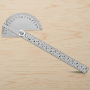 Rapporteur en acier inoxydable avec finition polie, qualité industrielle et bricolage, personnalisable OEM/ODM, haute précision - Product Image 1