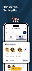 Application de communauté sportive nouvelle génération pour athlètes et joueurs avec découverte de matchs, coaching et suivi des performances - Product Image 4